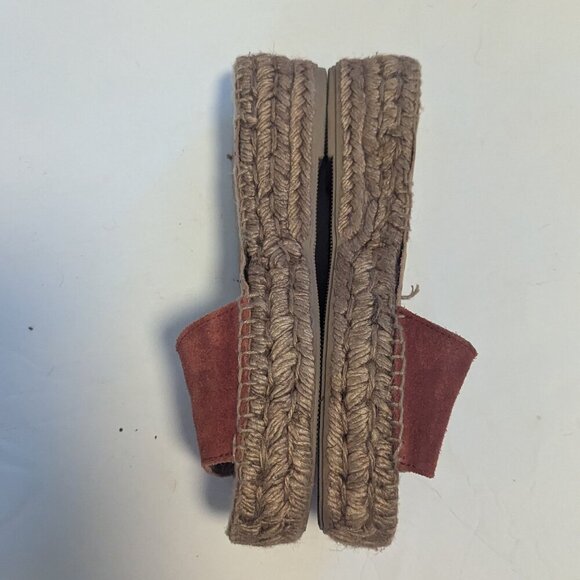 Naguisa Mediterranean Shoe Espadrille Leather Slip On Slide Anthropologie Sandal - Picture 6 of 9